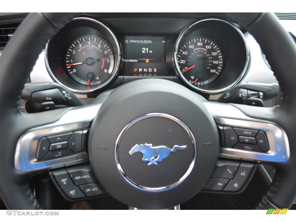 2016 Mustang GT Premium Coupe - Deep Impact Blue Metallic / Ebony photo #16