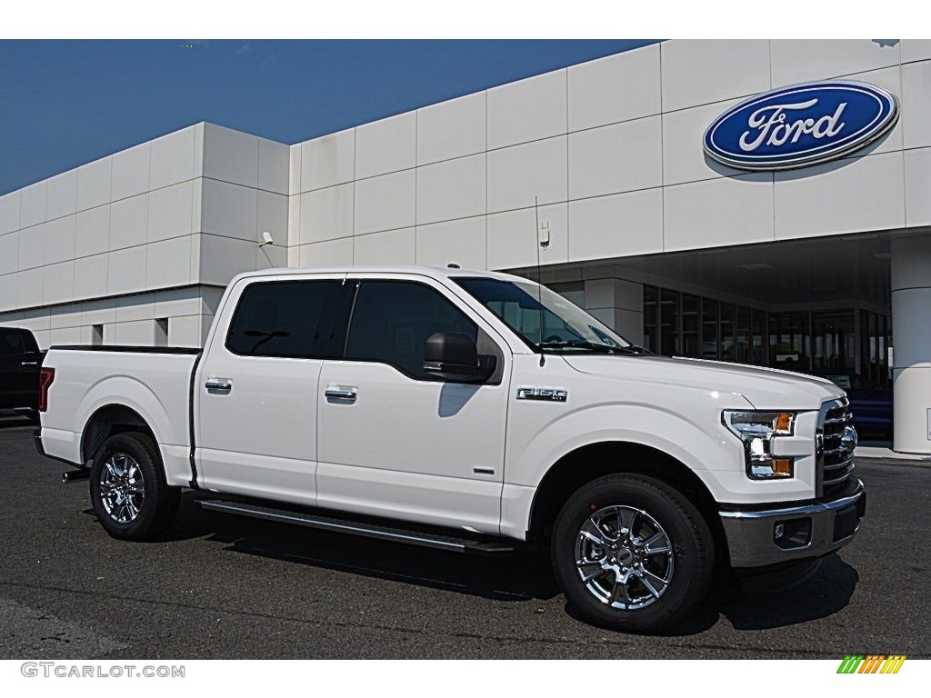 Oxford White 2016 Ford F150 XLT SuperCrew Exterior Photo #113310518