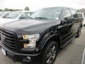 2016 Shadow Black Ford F150 XLT SuperCrew 4x4  photo #2