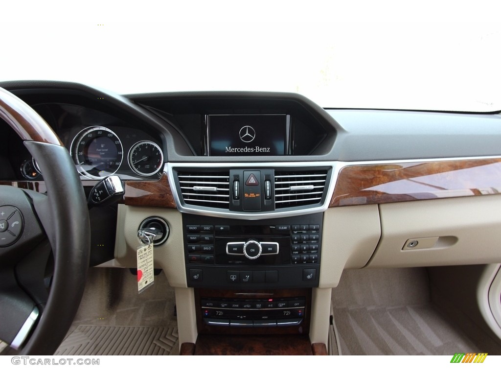 2013 E 350 4Matic Sedan - Indium Grey Metallic / Almond/Black photo #9