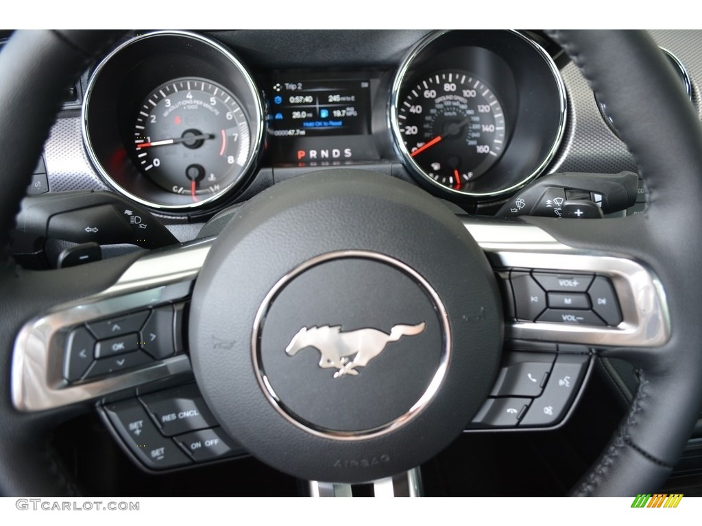 2016 Mustang EcoBoost Coupe - Shadow Black / Ebony photo #15