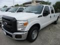 Oxford White - F250 Super Duty XL Crew Cab Photo No. 2