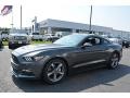 2016 Magnetic Metallic Ford Mustang EcoBoost Coupe  photo #3