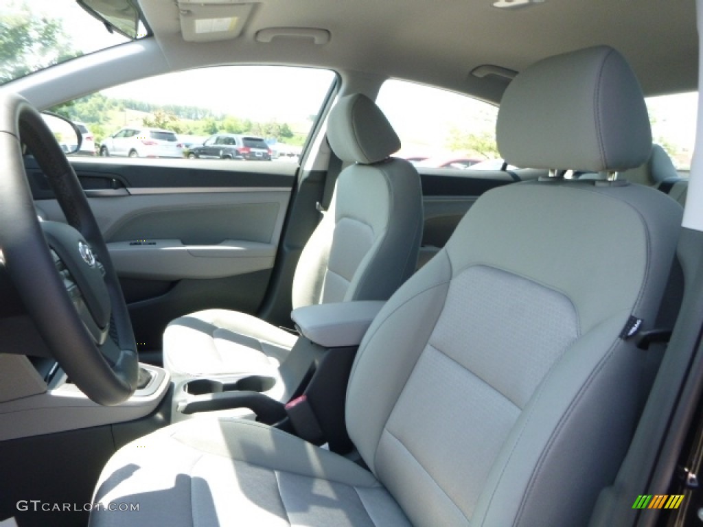2017 Elantra SE - Black / Gray photo #14