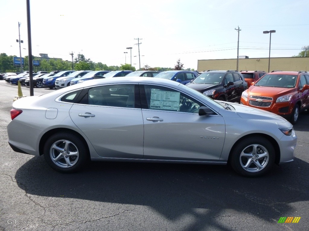 2016 Malibu LS - Silver Ice Metallic / Dark Atmosphere/Medium Ash Gray photo #4