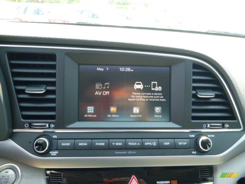 2017 Elantra SE - Black / Gray photo #16