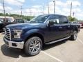 2016 Blue Jeans Ford F150 XLT SuperCrew 4x4  photo #7