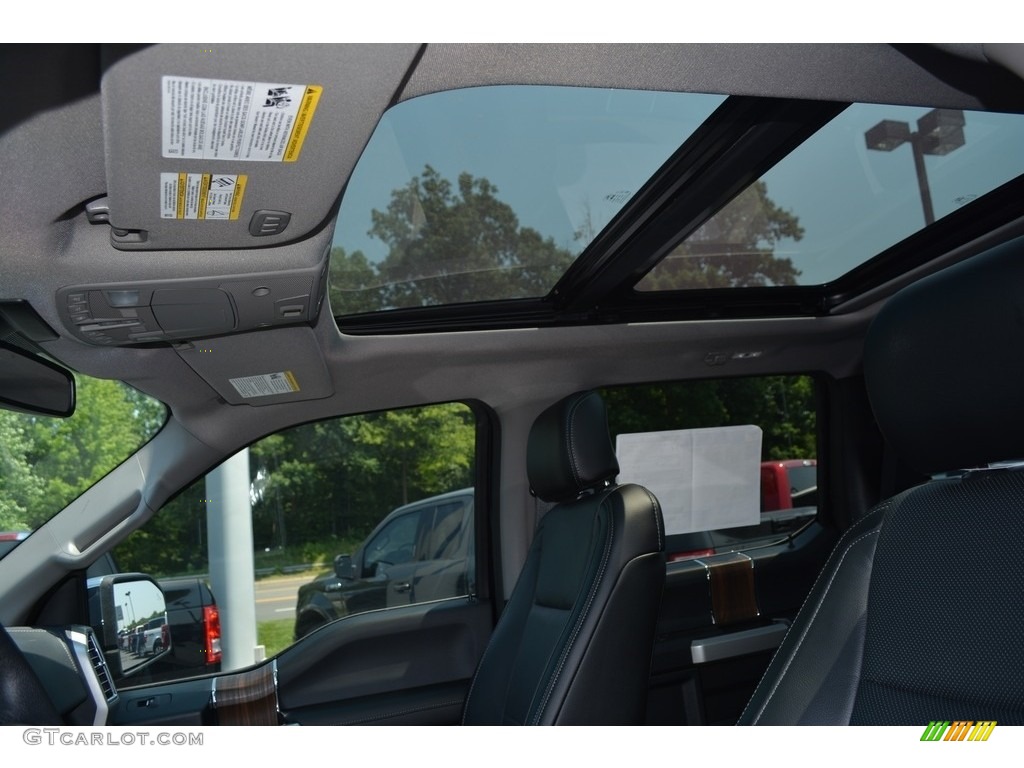 2016 F150 Lariat SuperCrew 4x4 - Shadow Black / Black photo #8