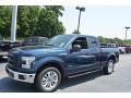 2016 Blue Jeans Ford F150 XL SuperCab  photo #3