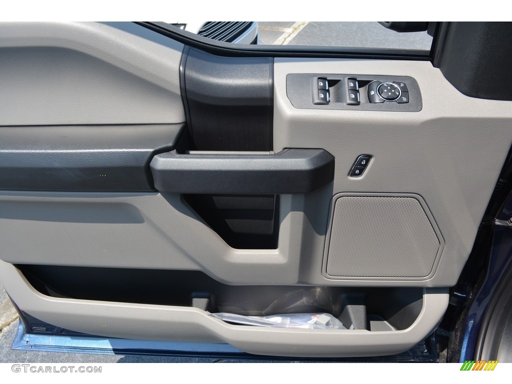2016 F150 XL SuperCab - Blue Jeans / Medium Earth Gray photo #7