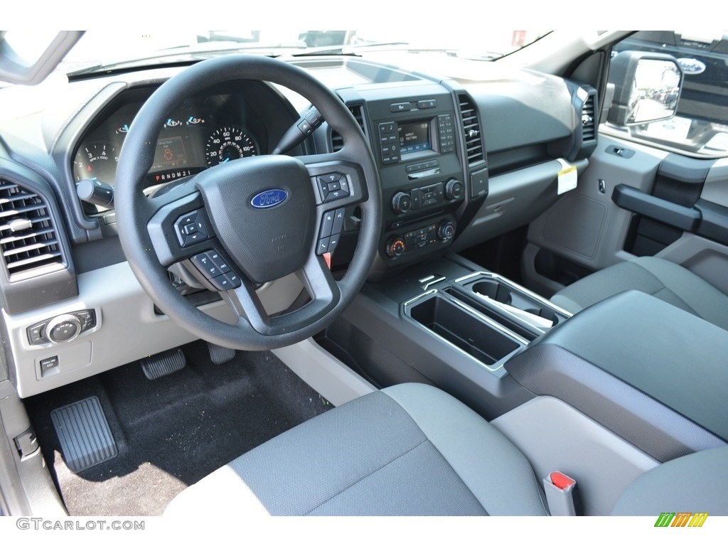 2016 F150 XL SuperCab - Blue Jeans / Medium Earth Gray photo #9