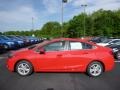 2016 Red Hot Chevrolet Cruze LT Sedan  photo #8