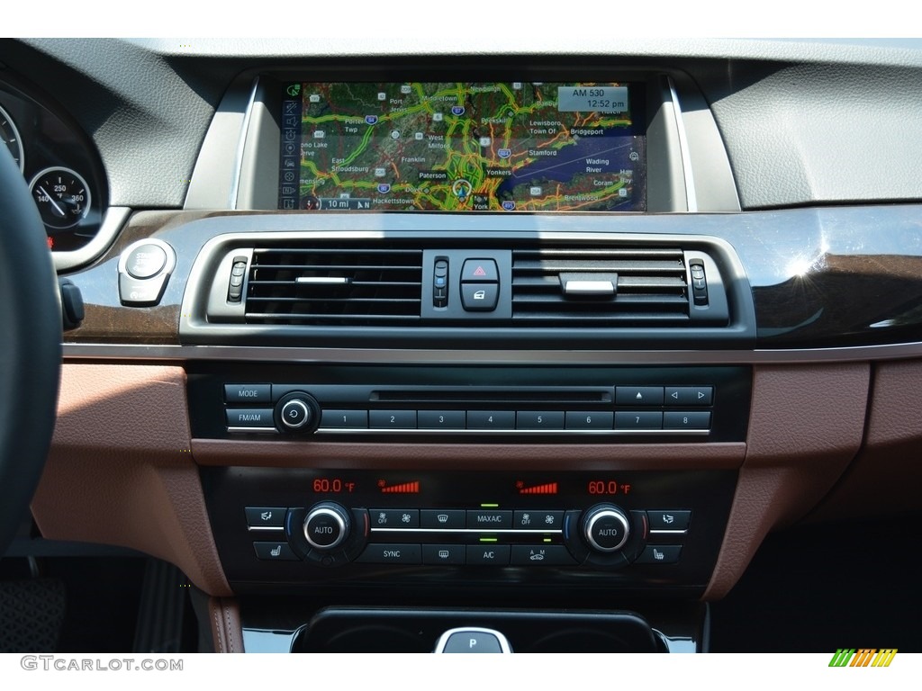 2016 5 Series 535i xDrive Sedan - Imperial Blue Metallic / BMW Individual Amaro Brown photo #14