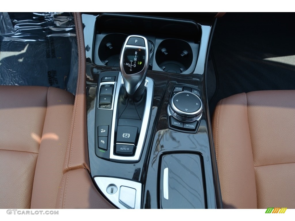 2016 5 Series 535i xDrive Sedan - Imperial Blue Metallic / BMW Individual Amaro Brown photo #15