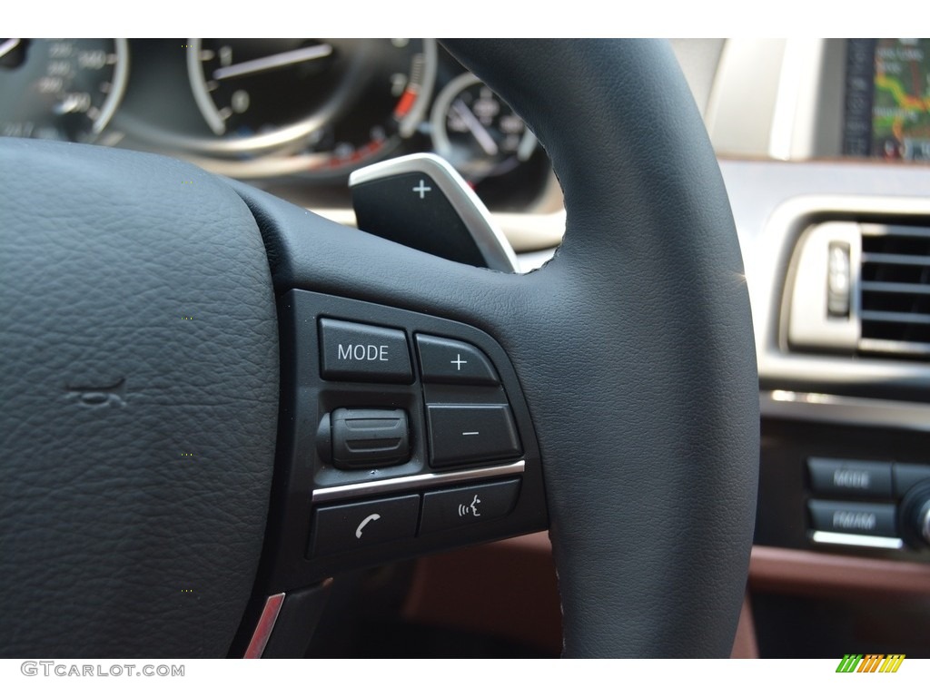 2016 5 Series 535i xDrive Sedan - Imperial Blue Metallic / BMW Individual Amaro Brown photo #18