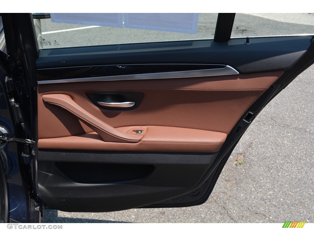 2016 5 Series 535i xDrive Sedan - Imperial Blue Metallic / BMW Individual Amaro Brown photo #21