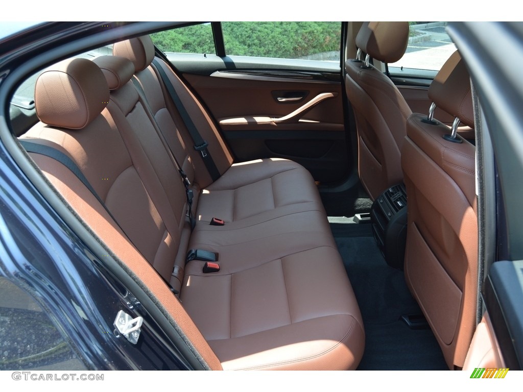 2016 5 Series 535i xDrive Sedan - Imperial Blue Metallic / BMW Individual Amaro Brown photo #22