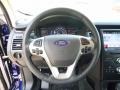 Charcoal Black 2016 Ford Flex SEL AWD Steering Wheel