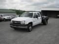 2007 Summit White Chevrolet Silverado 3500HD Crew Cab Chassis  photo #2