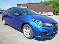 2016 Kinetic Blue Metallic Chevrolet Cruze LT Sedan  photo #3