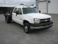 2007 Summit White Chevrolet Silverado 3500HD Crew Cab Chassis  photo #4