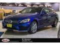 2017 Brilliant Blue Metallic Mercedes-Benz C 300 Coupe  photo #1