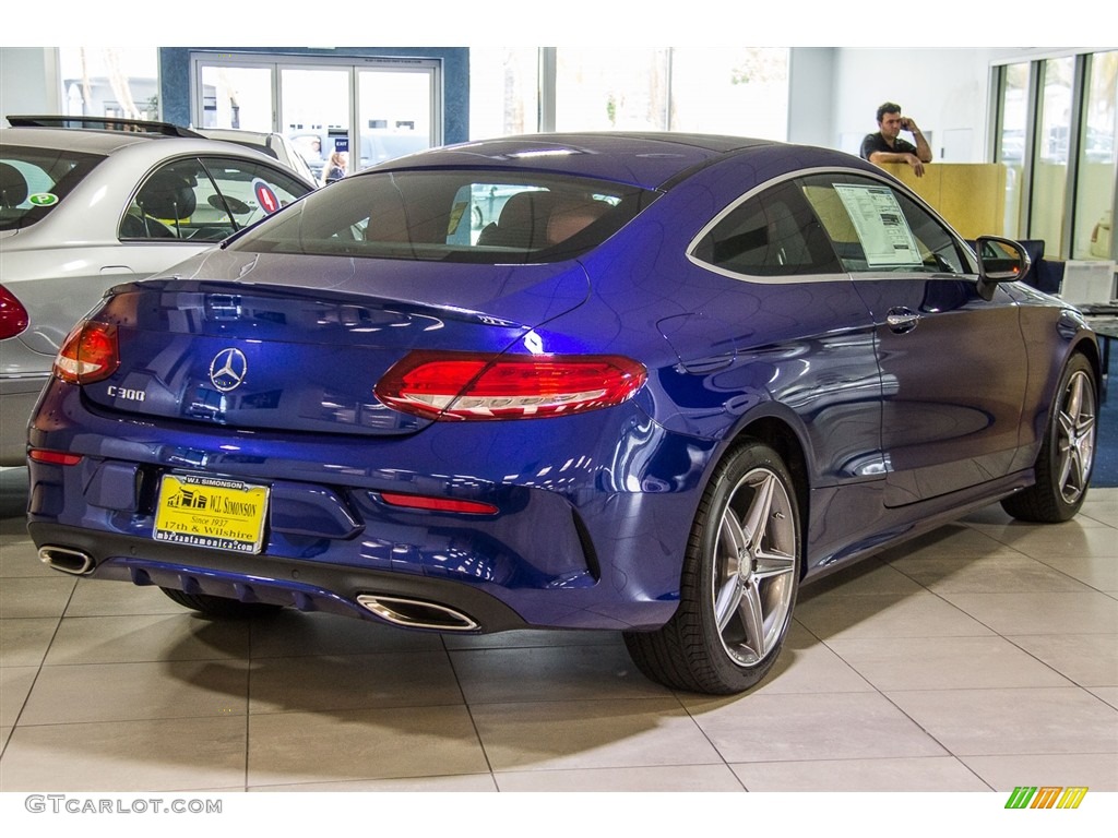 17 Brilliant Blue Metallic Mercedes Benz C 300 Coupe Photo 3 Gtcarlot Com Car Color Galleries