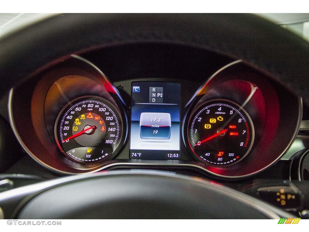 2017 Mercedes-Benz C 300 Coupe Gauges Photo #113316938
