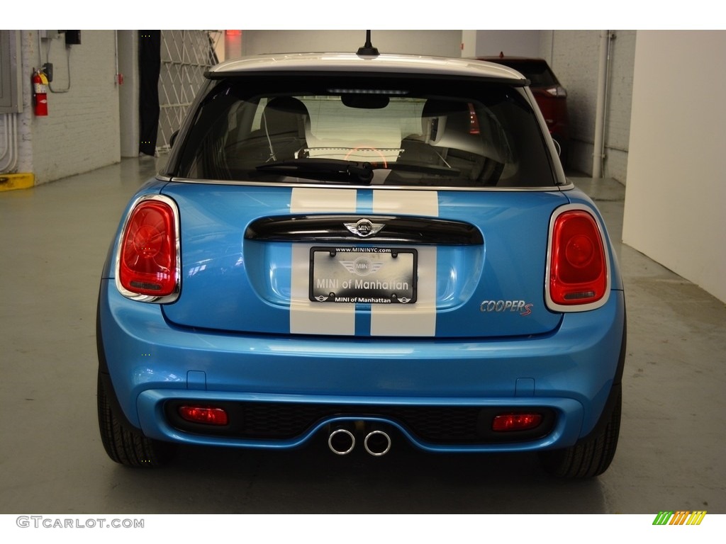 2016 Hardtop Cooper S 2 Door - Electric Blue Metallic / Carbon Black photo #5