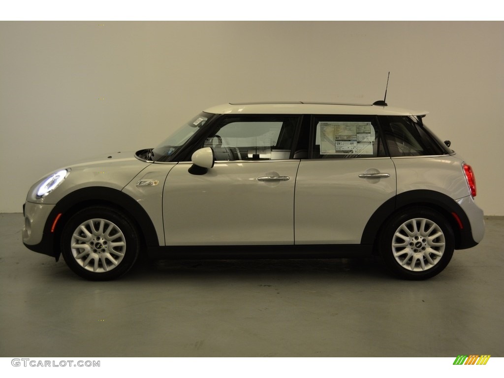 2016 Hardtop Cooper S 4 Door - White Silver Metallic / Carbon Black photo #3