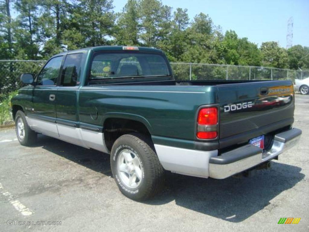 1999 Ram 1500 ST Extended Cab - Forest Green Pearl / Mist Gray photo #4