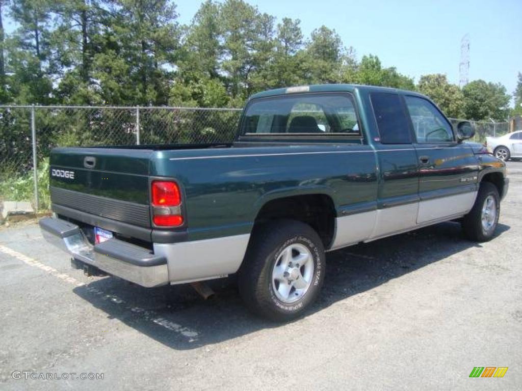 1999 Ram 1500 ST Extended Cab - Forest Green Pearl / Mist Gray photo #6