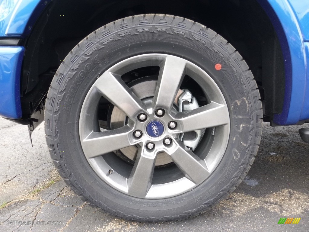2016 F150 XLT SuperCrew 4x4 - Blue Flame / Black photo #6