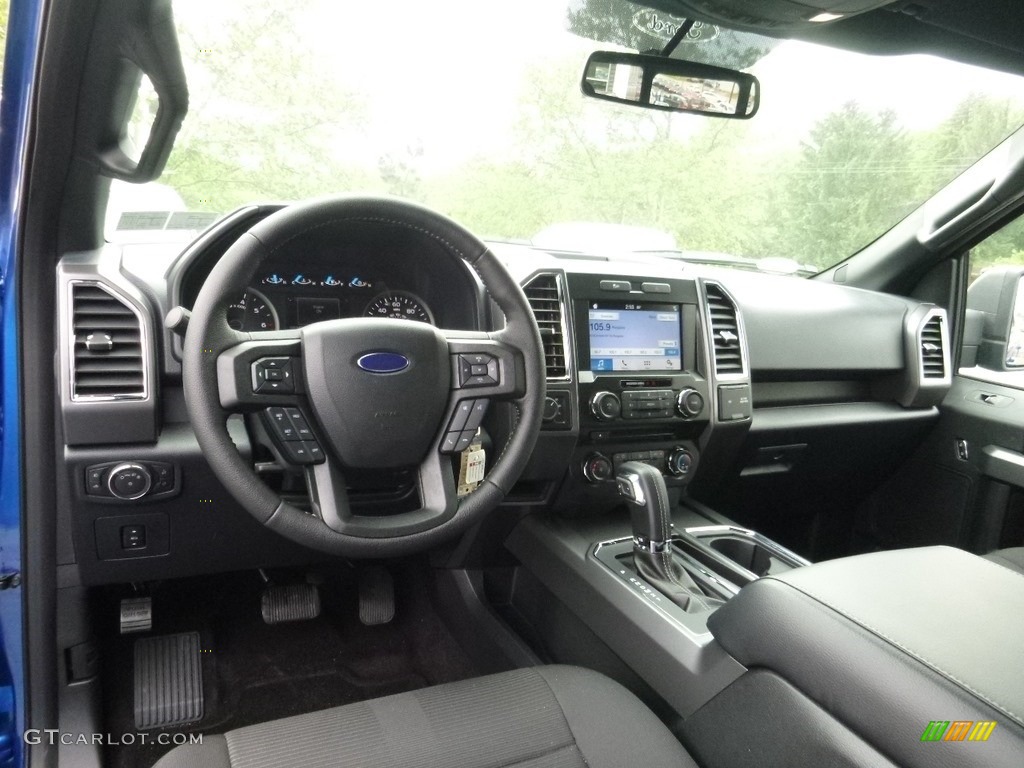 2016 F150 XLT SuperCrew 4x4 - Blue Flame / Black photo #9