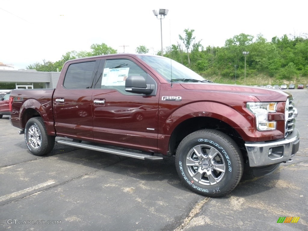 2016 F150 XLT SuperCrew 4x4 - Bronze Fire / Medium Earth Gray photo #1