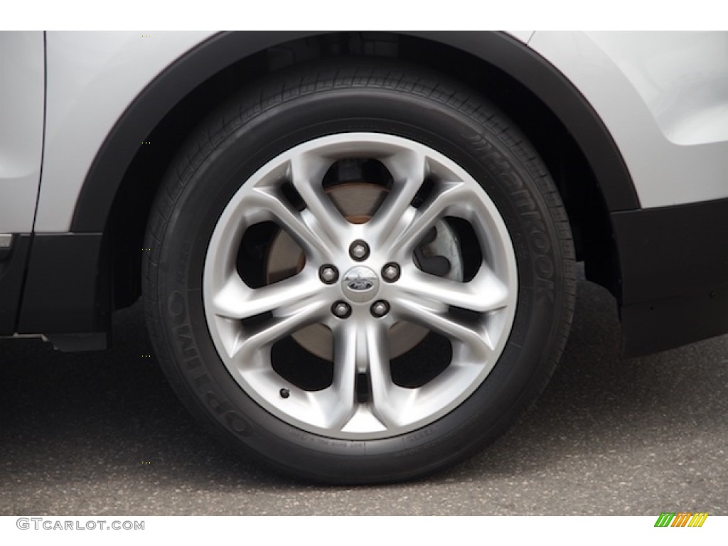 2011 Explorer Limited - Ingot Silver Metallic / Charcoal Black photo #34