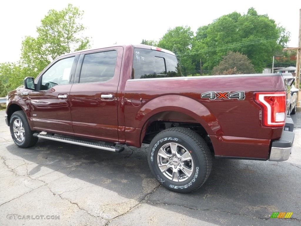 2016 F150 XLT SuperCrew 4x4 - Bronze Fire / Medium Earth Gray photo #4