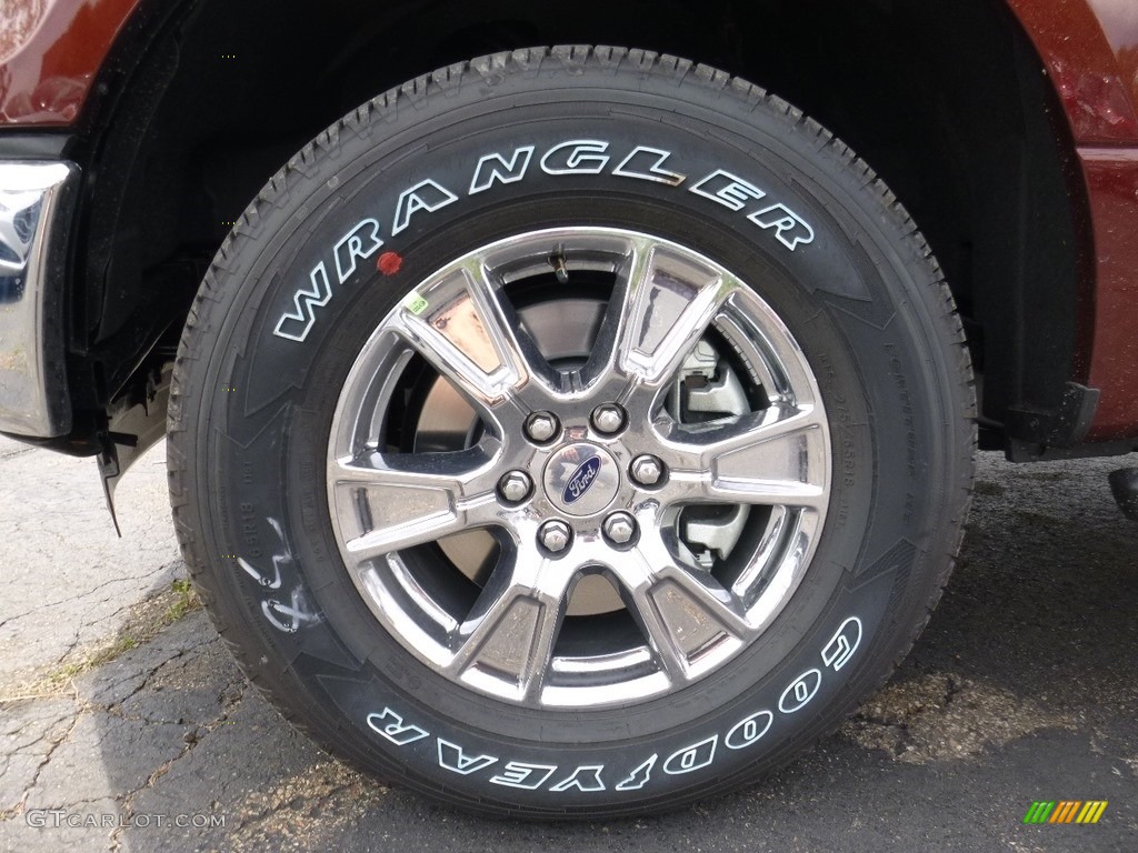 2016 F150 XLT SuperCrew 4x4 - Bronze Fire / Medium Earth Gray photo #6