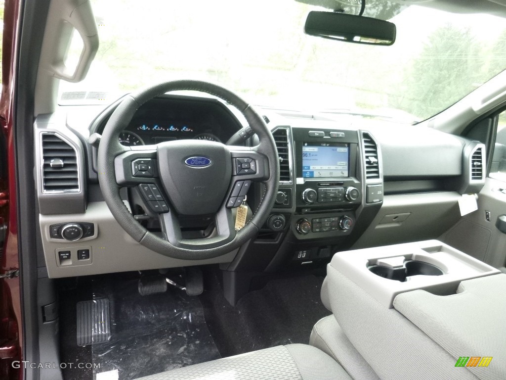 2016 F150 XLT SuperCrew 4x4 - Bronze Fire / Medium Earth Gray photo #9