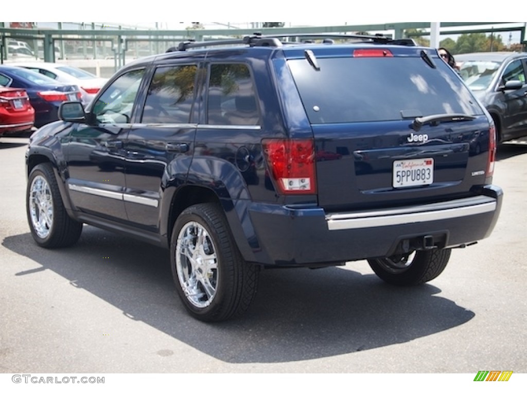 2005 Grand Cherokee Limited - Midnight Blue Pearl / Medium Slate Gray photo #2