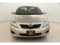 2010 Desert Sand Metallic Toyota Corolla LE  photo #2