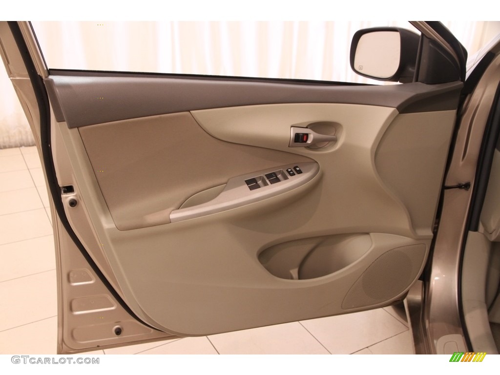 2010 Corolla LE - Desert Sand Metallic / Bisque photo #4