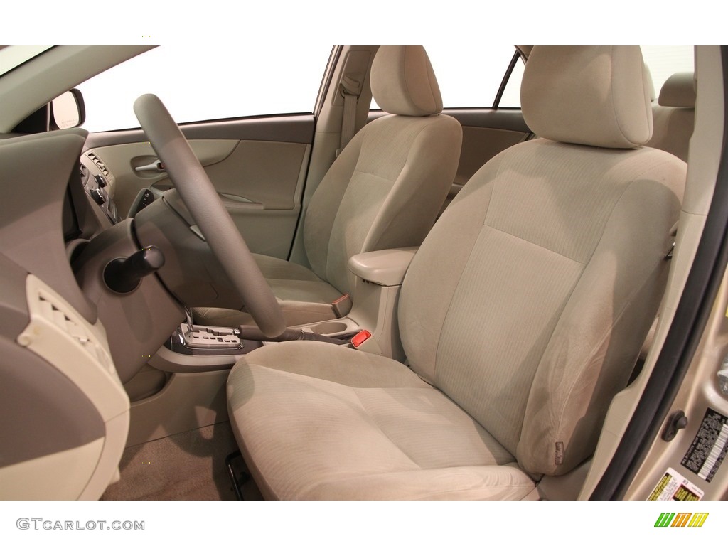 2010 Corolla LE - Desert Sand Metallic / Bisque photo #5