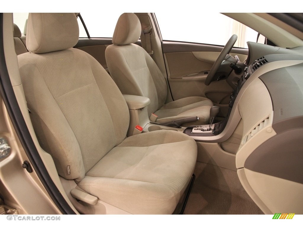 2010 Corolla LE - Desert Sand Metallic / Bisque photo #11
