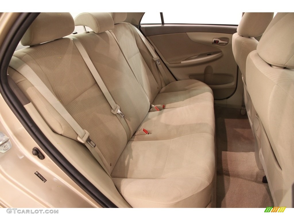 2010 Corolla LE - Desert Sand Metallic / Bisque photo #12
