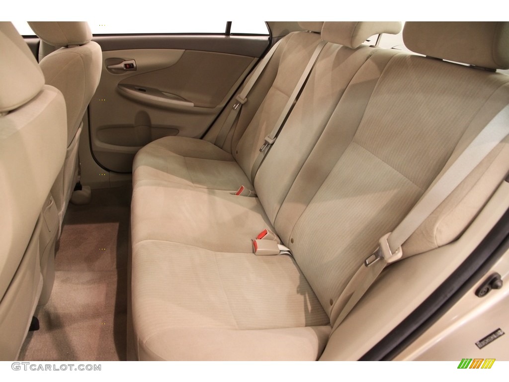 2010 Corolla LE - Desert Sand Metallic / Bisque photo #13