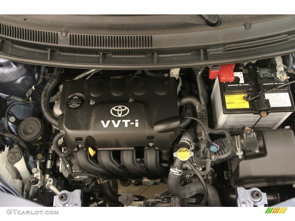 2008 Yaris Sedan - Pacific Blue Metallic / Dark Charcoal photo #14