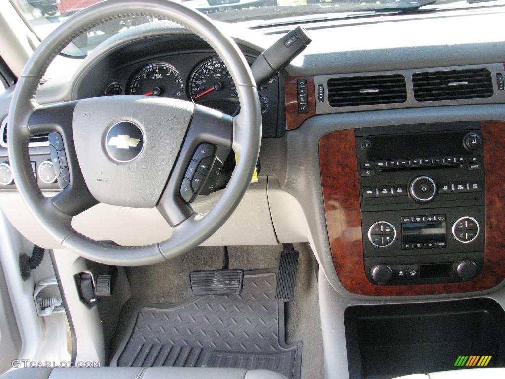 2008 Silverado 1500 LTZ Crew Cab 4x4 - Summit White / Light Cashmere/Ebony Accents photo #11