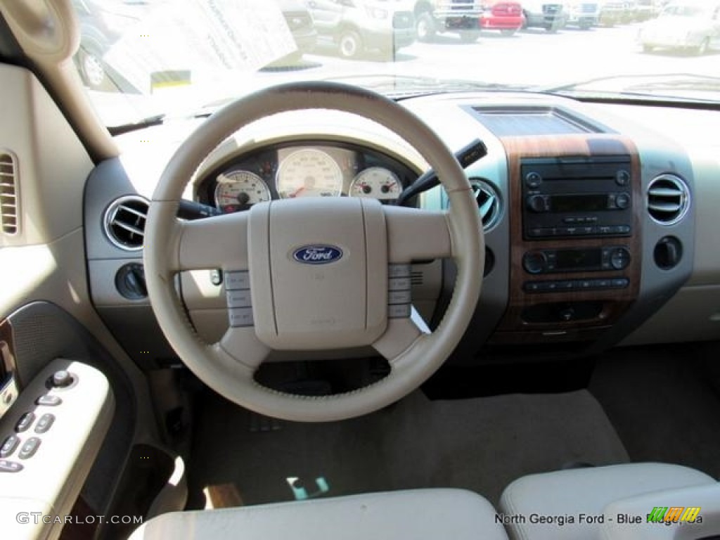 2004 F150 Lariat SuperCab 4x4 - Black / Tan photo #15