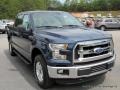 2016 Blue Jeans Ford F150 XLT SuperCrew 4x4  photo #7